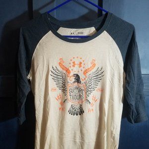 Womens quarter length sleeve UA top